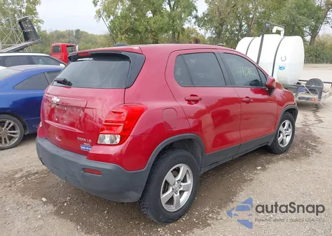 2015 Chevrolet Trax 1Ls из США, поврежденный, VIN KL7CJPSB3FB140801